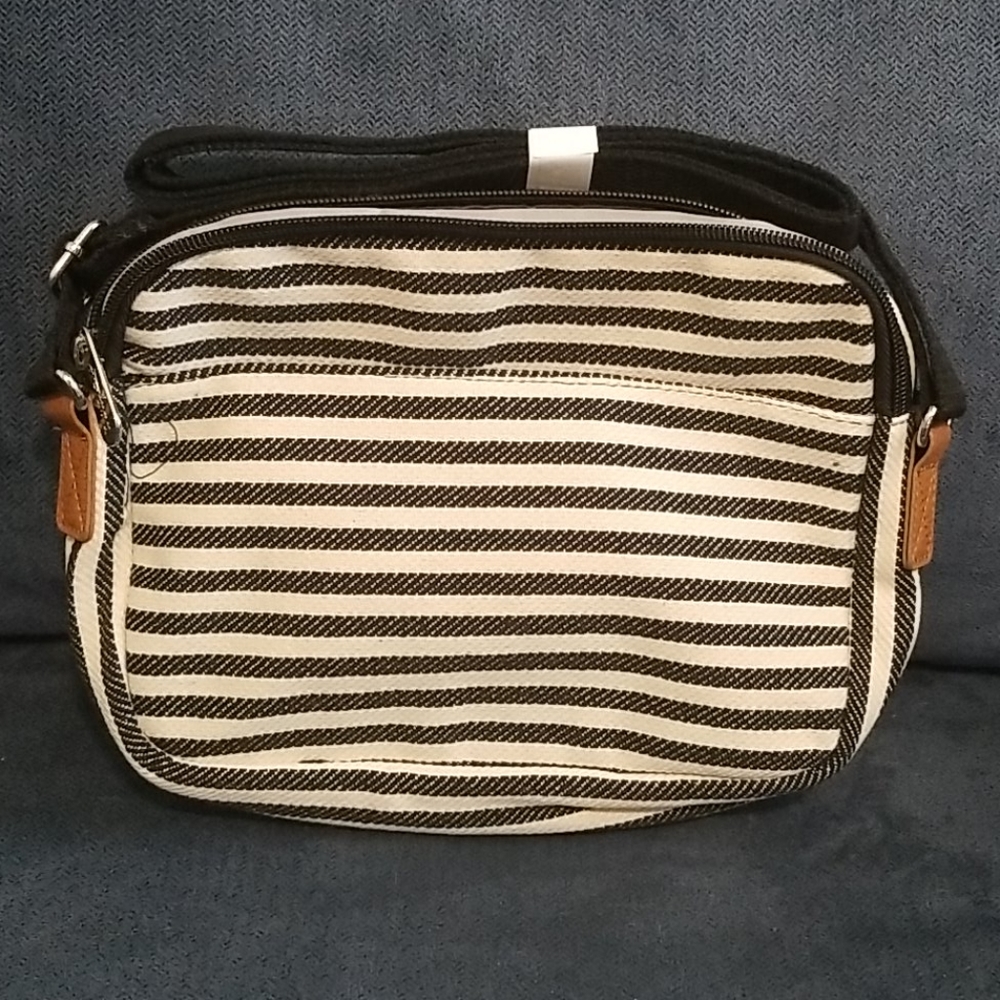 Thirty-One Double Zip Crossbody Purse